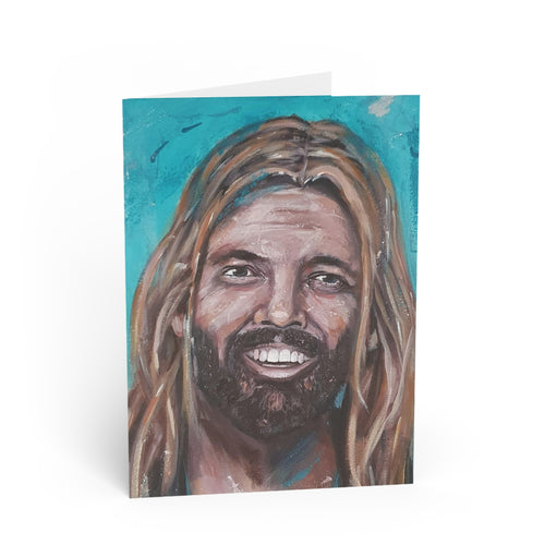 A varied collection of male musicians is now available on Blank Cards by Kerry Sandhu Art