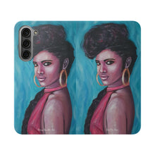 Load image into Gallery viewer, Girl On Fire - PHONE CASE WALLET - by Kerry Sandhu Art
