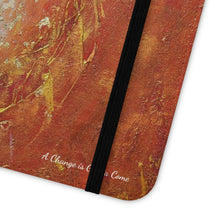 Load image into Gallery viewer, A Change is Coming  - PHONE CASE WALLET for Samsung &amp; iPhones - Designed from original artwork
