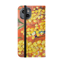 Load image into Gallery viewer, Rustic Wattle - PHONE CASE WALLET for Samsung &amp; iPhones - by Kerry Sandhu Art
