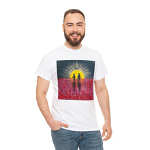 Load image into Gallery viewer, Unisex heavy cotton tee. No side seams, 100% cotton, Classic fit, Runs true to size - you can&#39;t go wrong! By Kerry Sandhu Art
