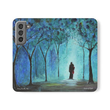 Load image into Gallery viewer, Forest of Light - PHONE CASE WALLET - by Kerry Sandhu Art
