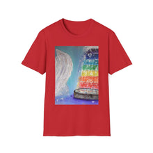 Load image into Gallery viewer, T-Shirt made from very soft materials, no side seams. Feels like bliss to wear! Many designs by Kerry Sandhu Art
