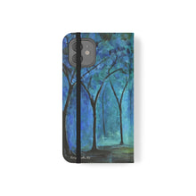 Load image into Gallery viewer, Forest of Light - PHONE CASE WALLET - by Kerry Sandhu Art
