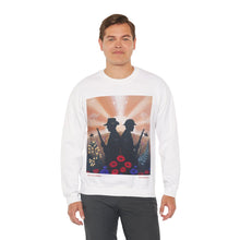 Load image into Gallery viewer, Spirit of the A N Z A Cs - Crewneck SWEATSHIRT - Tribute to Australian and New Zealand Service Personnel
