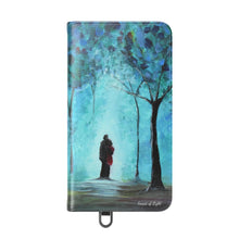 Load image into Gallery viewer, Forest of Light - PHONE CASE WALLET - by Kerry Sandhu Art
