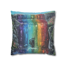 Load image into Gallery viewer, Indoor cushion covers, 100% Polyester cover, double sided print, concealed zip. Original artwork designs by Kerry Sandhu Art
