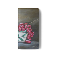 Load image into Gallery viewer, Bowl of Grapes - PHONE CASE WALLET for Samsung &amp; iPhones - by Kerry Sandhu Art
