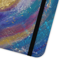 Load image into Gallery viewer, Flower of Gratitude - PHONE CASE WALLET - by Kerry Sandhu Art
