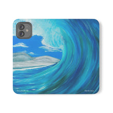 Load image into Gallery viewer, Ride the Wave - PHONE CASE WALLET - by Kerry Sandhu Art
