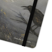 Load image into Gallery viewer, Come Join the Murder - PHONE CASE WALLET - by Kerry Sandhu Art
