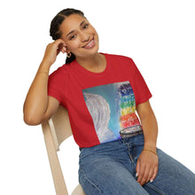 Load image into Gallery viewer, T-Shirt made from very soft materials, no side seams. Feels like bliss to wear! Many designs by Kerry Sandhu Art
