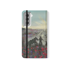 Load image into Gallery viewer, The Band Played Waltzing Matilda -PHONE CASE WALLET- by Kerry Sandhu Art
