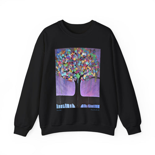 Sweatshirt 50/50 Cotton/Polyester, Medium-heavy fabric, Loose fit, true to size, Original art designs by Kerry Sandhu Art