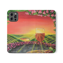 Load image into Gallery viewer, Wine Time in the Ferguson - PHONE CASE WALLET - by Kerry Sandhu Art
