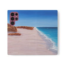 Load image into Gallery viewer, Pure Shores - PHONE CASE WALLET for Samsung &amp; iPhones - by Kerry Sandhu Art
