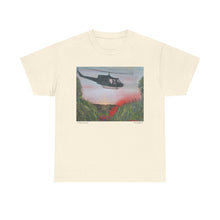 Load image into Gallery viewer, The Battle of Long Tan - Unisex HEAVY COTTON TEE - by Kerry Sandhu Art
