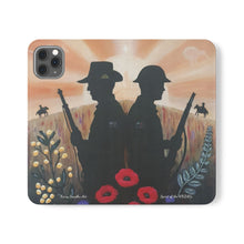 Load image into Gallery viewer, Spirit of the A N Z A Cs - PHONE CASE WALLET - by Kerry Sandhu Art
