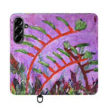 Load image into Gallery viewer, Rustic Kangaroo Paw - PHONE CASE WALLET - by Kerry Sandhu Art
