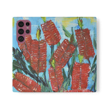 Load image into Gallery viewer, Rustic Bottle Brush - PHONE CASE WALLET - by Kerry Sandhu Art
