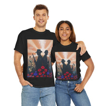 Load image into Gallery viewer, Spirit of the A N Z A Cs - Unisex HEAVY COTTON TEE - by Kerry Sandhu Art
