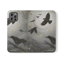 Load image into Gallery viewer, Come Join the Murder - PHONE CASE WALLET - by Kerry Sandhu Art
