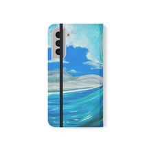 Load image into Gallery viewer, Ride the Wave - PHONE CASE WALLET - by Kerry Sandhu Art
