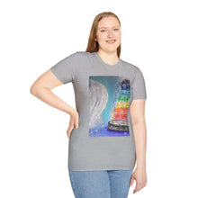 Load image into Gallery viewer, T-Shirt made from very soft materials, no side seams. Feels like bliss to wear! Many designs by Kerry Sandhu Art
