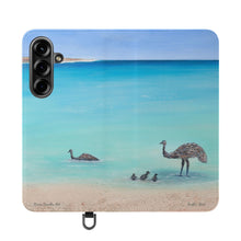 Load image into Gallery viewer, Surfin&#39; Bird - PHONE CASE WALLET for Samsung &amp; iPhones - by Kerry Sandhu Art
