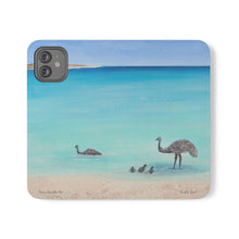 Load image into Gallery viewer, Surfin&#39; Bird - PHONE CASE WALLET for Samsung &amp; iPhones - by Kerry Sandhu Art
