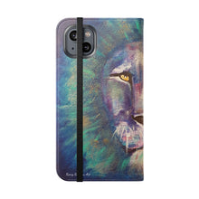 Load image into Gallery viewer, Never Gonna Give You Up - PHONE CASE WALLET - by Kerry Sandhu Art
