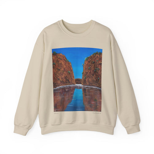 Sweatshirt 50/50 Cotton/Polyester, Medium-heavy fabric, Loose fit, true to size, Original art designs by Kerry Sandhu Art