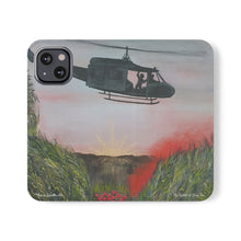 Load image into Gallery viewer, The Battle of Long Tan - PHONE CASE WALLET - by Kerry Sandhu Art
