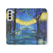 Load image into Gallery viewer, Colours of the Rain - PHONE CASE WALLET - by Kerry Sandhu Art
