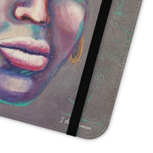 Load image into Gallery viewer, I Am Woman - PHONE CASE WALLET for Samsung &amp; iPhones- by Kerry Sandhu Art
