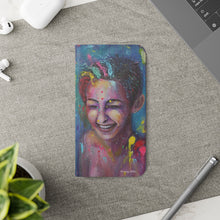 Load image into Gallery viewer, Raining Glitter - PHONE CASE WALLET for Samsung &amp; iPhones - by Kerry Sandhu Art
