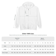 Load image into Gallery viewer, Spirit of the A N Z A Cs (Lest We Forget) - Unisex  ZIP UP HOODIE (Image on back) - by Kerry Sandhu Art
