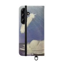 Load image into Gallery viewer, Three Little Birds (Faith) - PHONE CASE WALLET - by Kerry Sandhu Art
