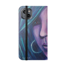 Load image into Gallery viewer, Psychosonic Cindy - PHONE CASE WALLET - by Kerry Sandhu Art
