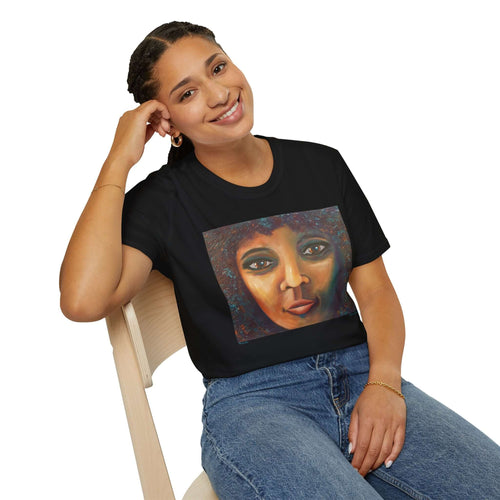 T-Shirt made from very soft materials, no side seams. Feels like bliss to wear! Many designs by Kerry Sandhu Art