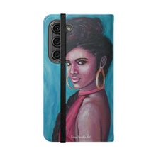 Load image into Gallery viewer, Girl On Fire - PHONE CASE WALLET - by Kerry Sandhu Art
