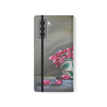 Load image into Gallery viewer, Bowl of Grapes - PHONE CASE WALLET for Samsung &amp; iPhones - by Kerry Sandhu Art
