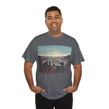 Load image into Gallery viewer, The Band Played Waltzing Matilda - Unisex HEAVY COTTON TEE - by Kerry Sandhu Art
