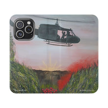 Load image into Gallery viewer, The Battle of Long Tan - PHONE CASE WALLET - by Kerry Sandhu Art
