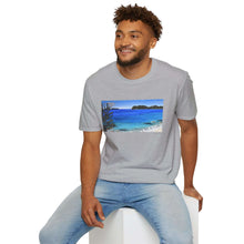 Load image into Gallery viewer, T-Shirt made from very soft materials, no side seams. Feels like bliss to wear! Many designs by Kerry Sandhu Art
