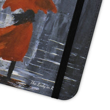 Load image into Gallery viewer, The Lady in Red - PHONE CASE WALLET - by Kerry Sandhu Art

