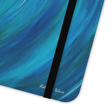 Load image into Gallery viewer, Ride the Wave - PHONE CASE WALLET - by Kerry Sandhu Art
