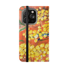 Load image into Gallery viewer, Rustic Wattle - PHONE CASE WALLET for Samsung &amp; iPhones - by Kerry Sandhu Art
