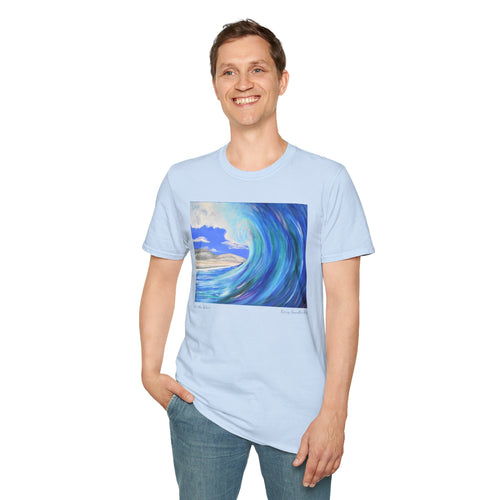 T-Shirt made from very soft materials, no side seams. Feels like bliss to wear! Many designs by Kerry Sandhu Art