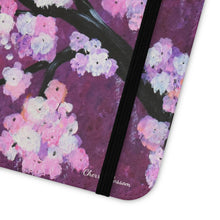 Load image into Gallery viewer, Cherry Blossom - PHONE CASE WALLET - by Kerry Sandhu Art
